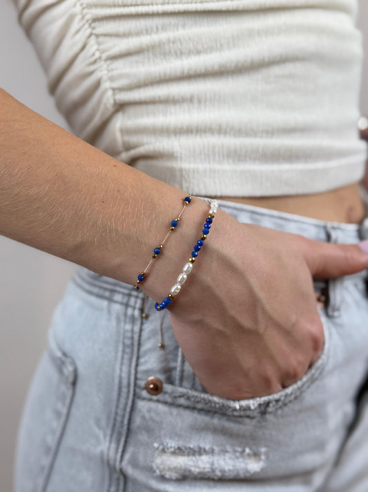 Bransoletka LUNA LAPIS LAZULI