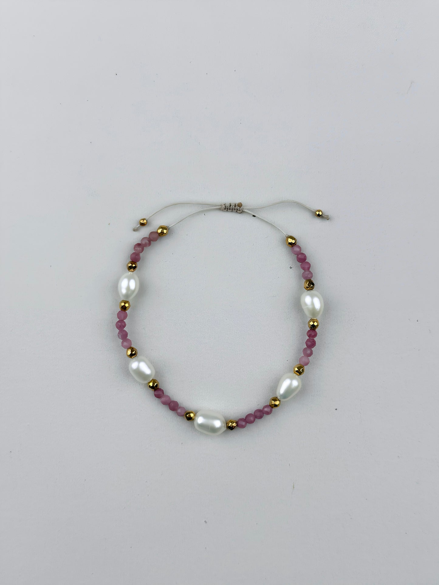 Bransoletka IRIS Różowy Turmalin