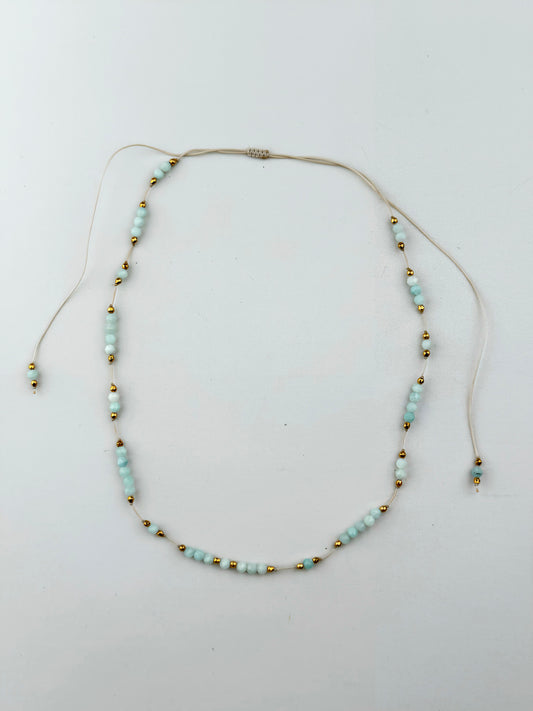 Naszyjnik SELENE AMAZONIT