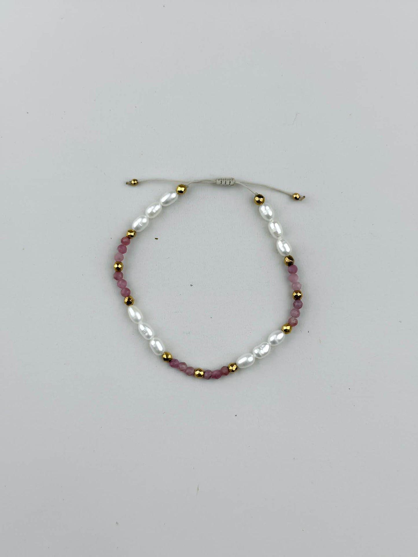 Bransoletka LUNA Różowy Turmalin