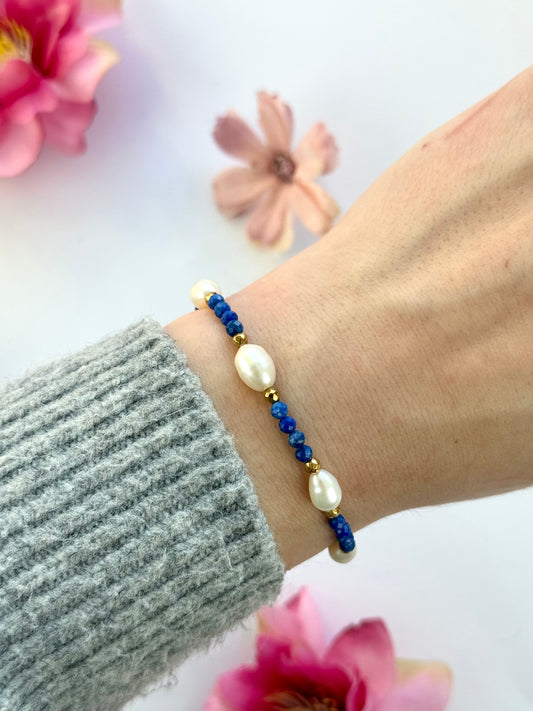 Bransoletka IRIS LAPIS LAZULI