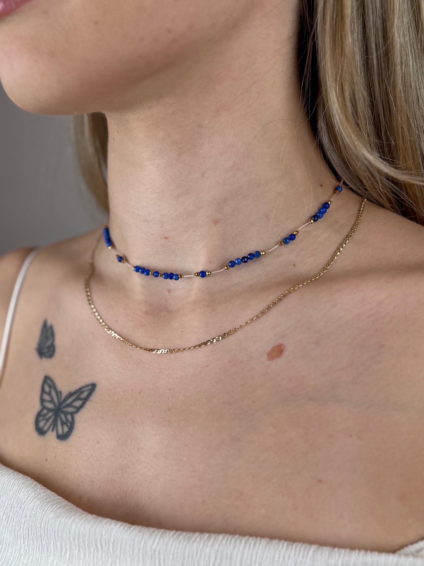 Naszyjnik SELENE LAPIS LAZULI