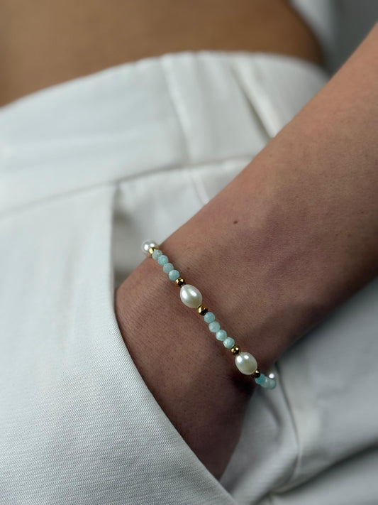 Bransoletka IRIS Amazonit