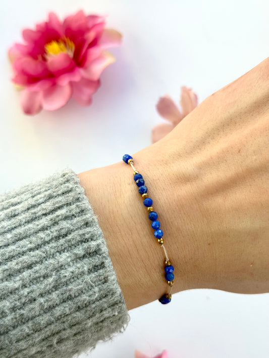 Bransoletka SELENE  LAPIS LAZULI
