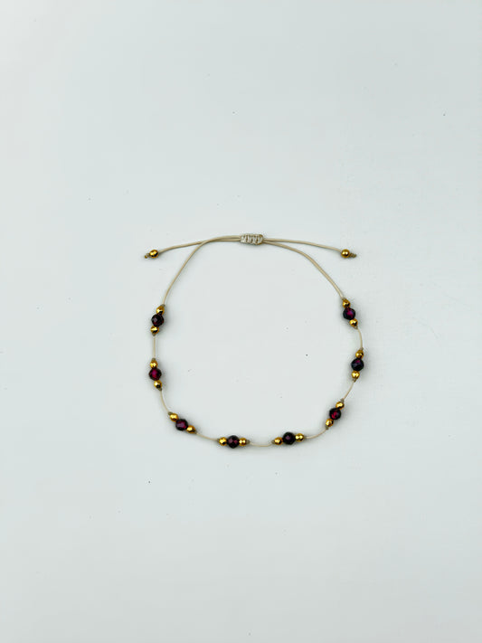 Bransoletka ELARA GRANAT