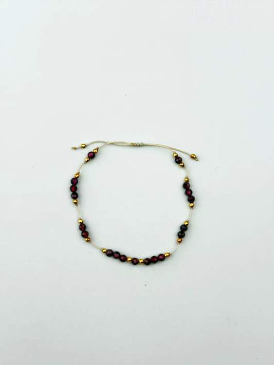 Bransoletka SELENE GRANAT